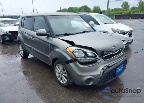 2013 Kia Soul + from USA, damaged, VIN KNDJT2A69D7488341